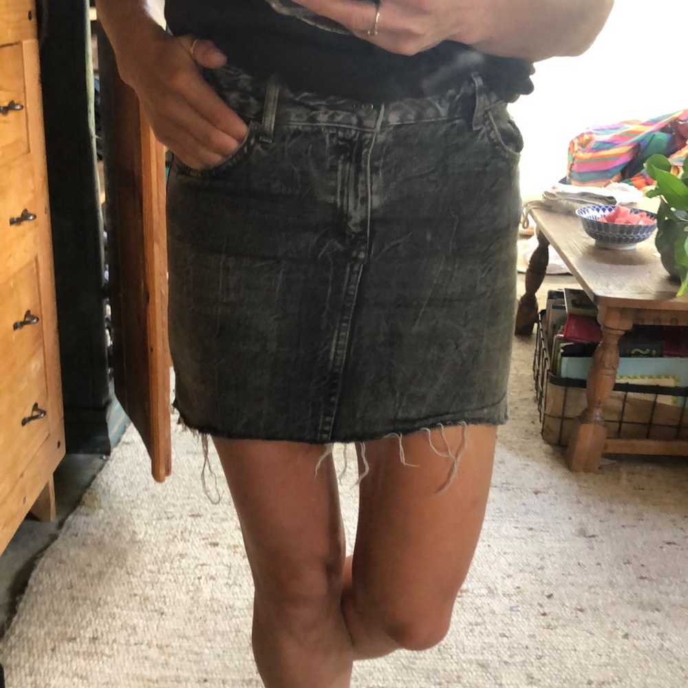Denim skirt
